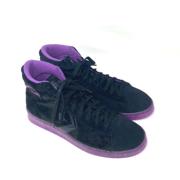 💖MEGA SALE💖Converse Joe Fresh Goods Pro Leather High Top Black Women 170645C - Picture 10 of 11